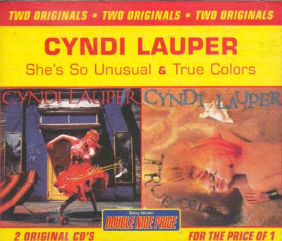 Cyndi Lauper - She's So Unusual / True Colors (CD)