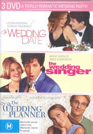 The Wedding Date / The Wedding Singer / The Wedding Planner (DVD)