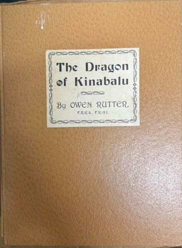 Owen Rutter - The Dragon Of Kinabalu (Hardcover)