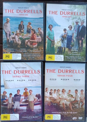 The Durrells : Series 1-4 (DVD)