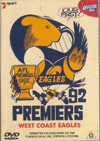 Official AFL Grand Final - 1992 : West Coast Eagles Vs Geelong (DVD)
