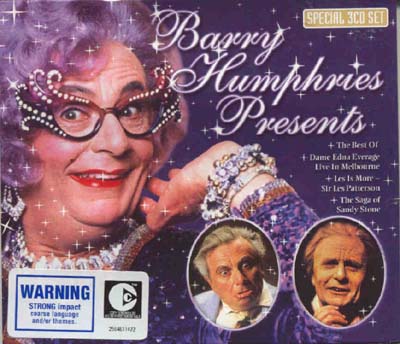 Barry Humphries - Dame Edna + Les Patterson + Sandy Stone (CD)