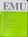 EMU : Journal Of The Royal Australasian Ornithologists Union #100 (March 2000)