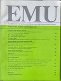 EMU : Journal Of The Royal Australasian Ornithologists Union #93 (Sept 1993)