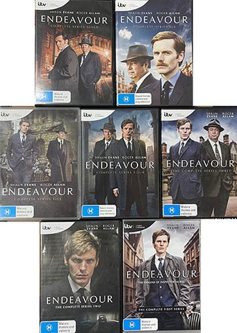 Endeavour : The Complete Series 1-7 (DVD)