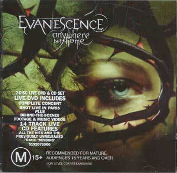 Evanescence - Anywhere But Home (w/ CD) (DVD)