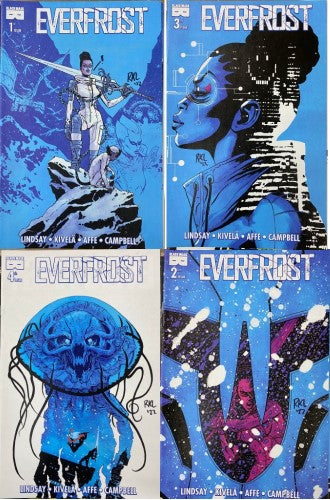 Black Mask Comics - Everfrost Issues 1-4