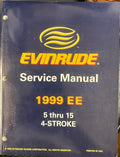 Johnson Outboards / Evinrude Outboards - Service Manual : 1999 EE 5 Thru 15 / 4-Stroke