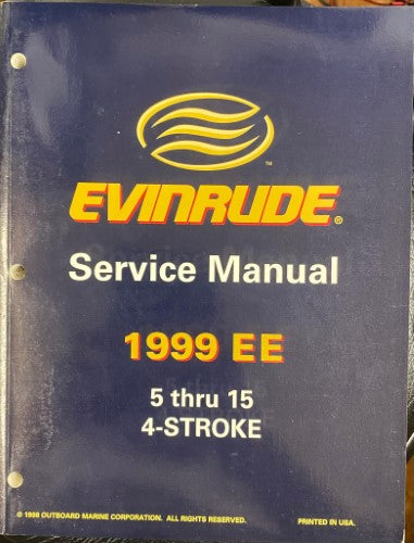 Johnson Outboards / Evinrude Outboards - Service Manual : 1999 EE 5 Thru 15 / 4-Stroke