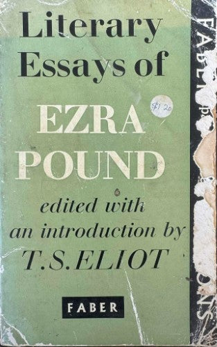 Ezra Pound - Literary Esaays