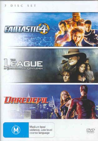 Fantastic 4 / The League Of Extraordinary Gentlemen / Daredevil (DVD)