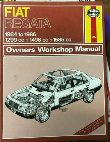 Haynes Service & Repair Manual - Fiat Regata (1984-86)