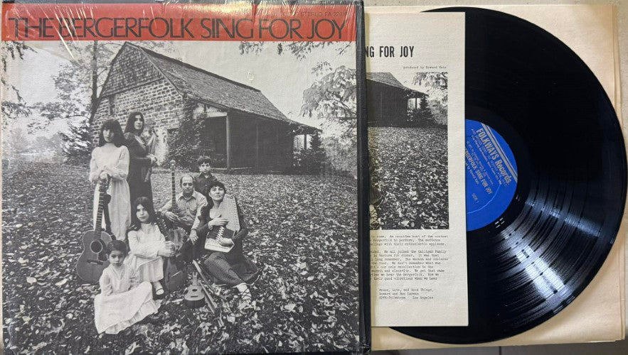 The Bergerfolk - Sing For Joy (Vinyl LP)