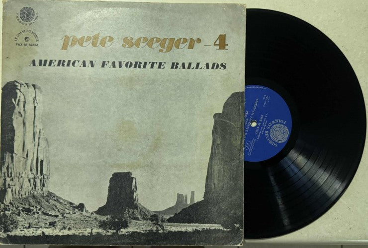 Pete Seeger - 4 - American Favorite Ballads (Vinyl LP)