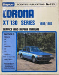 Gregory's Service & Repair Manual - #233 Toyota Corona XT130 Series 1981-3 (Hardcover)