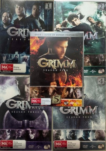 Grimm : Complete Seasons 1-5 (DVD)