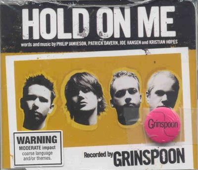 Grinspoon - Hold On Me (CD)