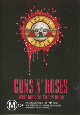 Guns N Roses - Welcome To The Videos (DVD)