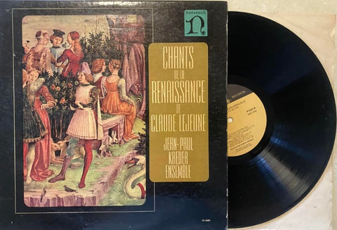 Claude Lejeune / Jean-Paul Kreder Ensemble - Chants De La Renaissance De Claude Lejeune (Vinyl LP)