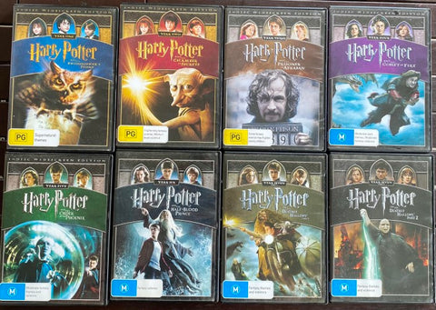 Harry Potter : 8 Film Collection (DVD)