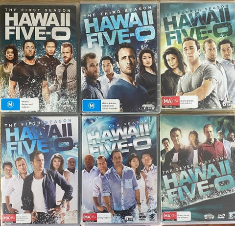 Hawaii Five-0 : Seasons 1, 3, 4, 5, 6, 7 (DVD)