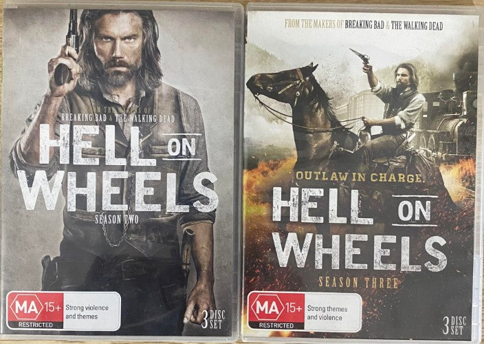 Hell On Wheels : Seasons Two & Three (DVD)