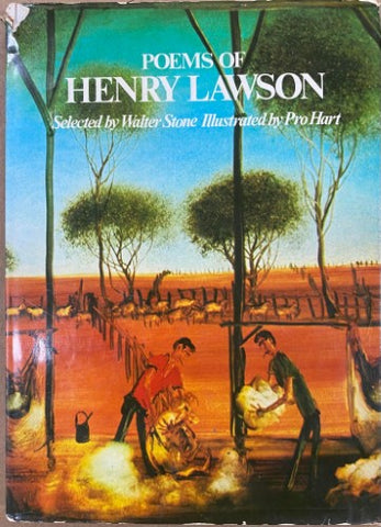 Henry Lawson - Poems Of Henry Lawson (illustrated By Pro Hart) (Hardcover)