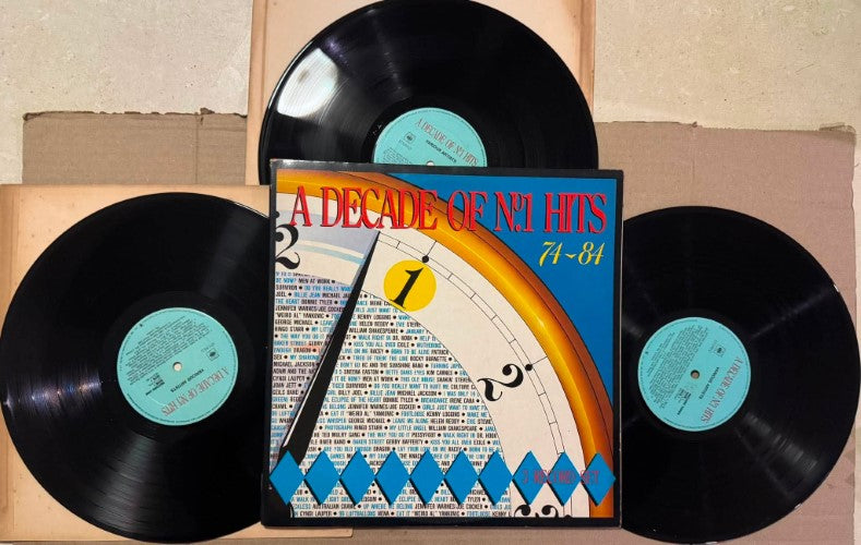 Compilation - A Decade Of No 1 Hits : 74-84 (Vinyl LP)