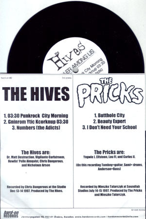 The Hives / The Pricks - A Killer Among Us (Vinyl 7'')