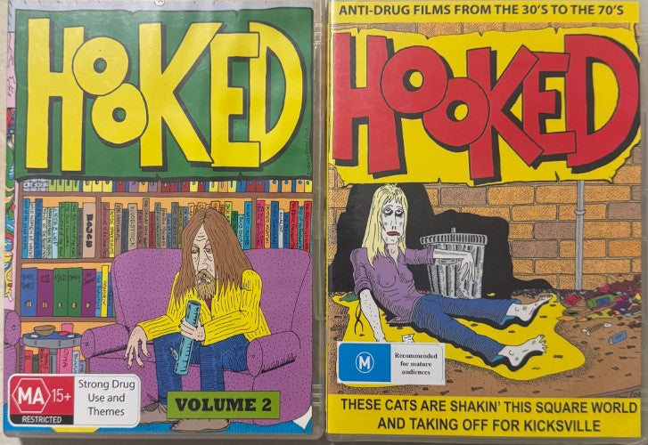 Hooked 1 & 2 : Anti-Drug Films 1930s to 1970s (DVD)