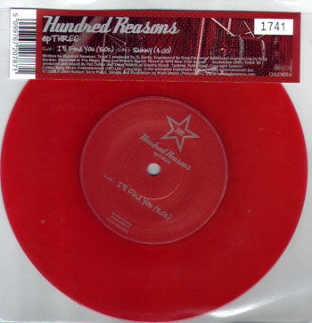 Hundred Reasons - Ill Find You (Vinyl 7'')