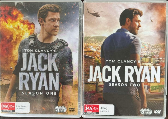 Tom Clancy's Jack Ryan : Season One & Two (DVD)