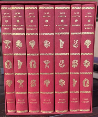 Jane Austen / Joan Hassall (Illustrations) - Folio Society Collection (Box Set) (Hardcover)