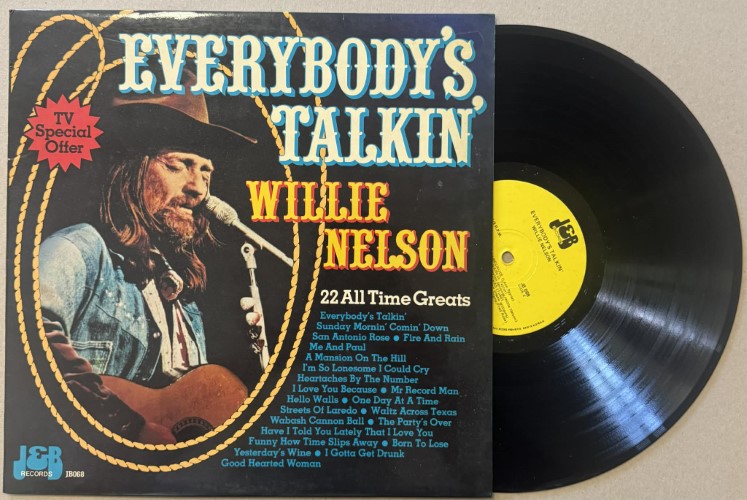 Willie Nelson - Everybody's Talkin' (Vinyl LP)