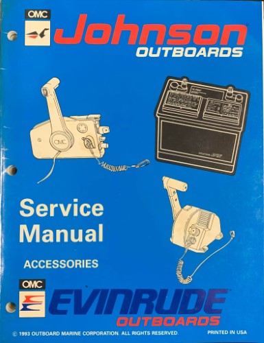 Johnson Outboards / Evinrude Outboards - Service Manual : Accessories