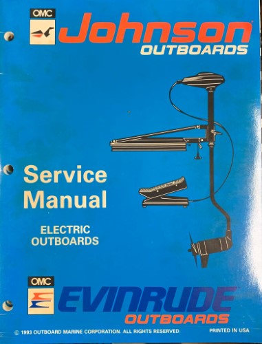 Johnson Outboards / Evinrude Outboards - Service Manual : Electric Outboards