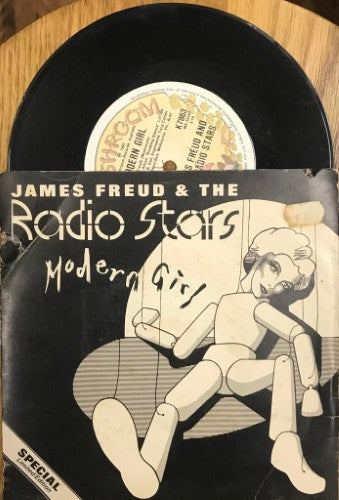 James Freud and the Radio Stars - Modern Girl (Vinyl 7'')