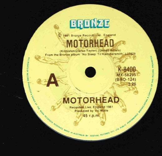 Motorhead - Motorhead (Vinyl 7'')