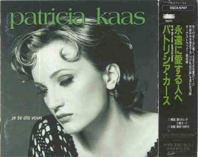 Patricia Kaas - Je Te Dis Vous (CD)