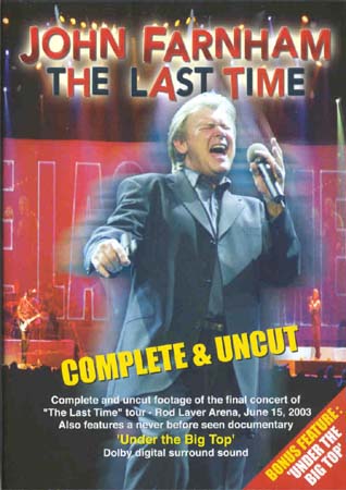 John Farnham - The Last Time (DVD)
