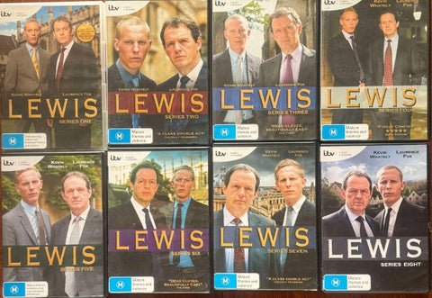 Lewis : The Complete Series 1-8 (Collection) (DVD)