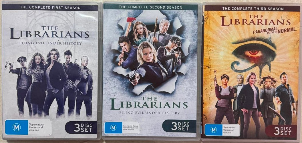 The Librarians : The Complete Seasons 1-3 (DVD)