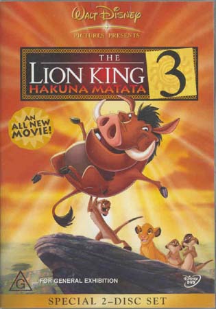 The Lion King 3 : Hakuna Matata (DVD)