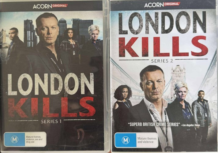 London Kills : Series 1 & 2 (DVD)