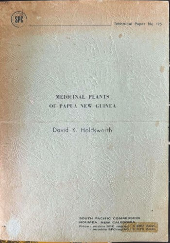 David Holdsworth - Medicinal Plants Of Papua New Guinea
