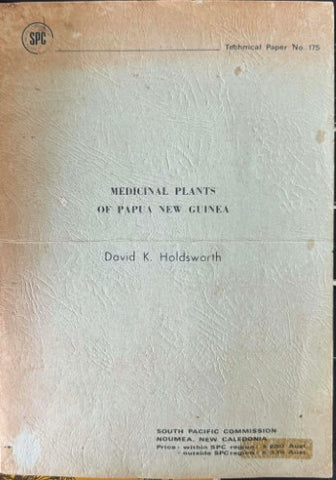 David Holdsworth - Medicinal Plants Of Papua New Guinea