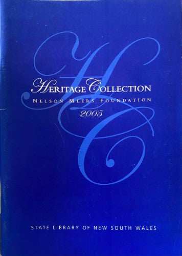 Nelson Meers Foundation - Heritage Collection 2005