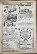 The Metropolitan Philatelist (Vol X) #13 (1899)