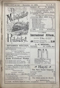The Metropolitan Philatelist (Vol X) #14 (1899)