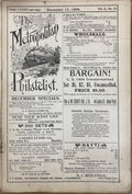 The Metropolitan Philatelist (Vol X) #15 (1899)